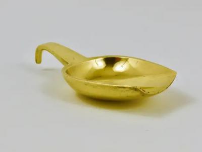 Carl Aub ck Carl Aub ck Midcentury Scoop Bowl or Ashtray with Handle Brass Austria 1950s