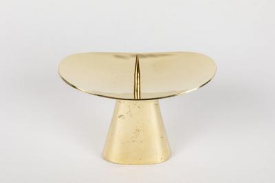 Carl Aub ck Carl Aub ck Model 3469 Polished Brass Candleholder