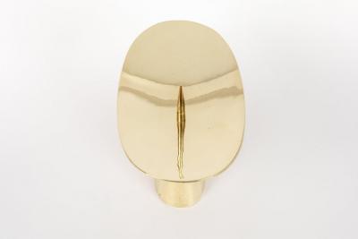 Carl Aub ck Carl Aub ck Model 3469 Polished Brass Candleholder