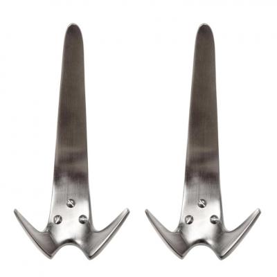 Carl Aub ck Carl Aub ck Model 4056 Nickel Plated Hook