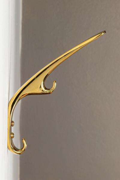 Carl Aub ck Carl Aub ck Model 5439 Large Brass Hook