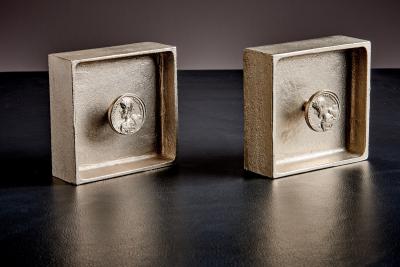 Carl Aub ck Carl Aub ck Pair of Bookends