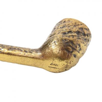 Carl Aub ck Carl Aub ck Pipe Paperweight Brass Signed