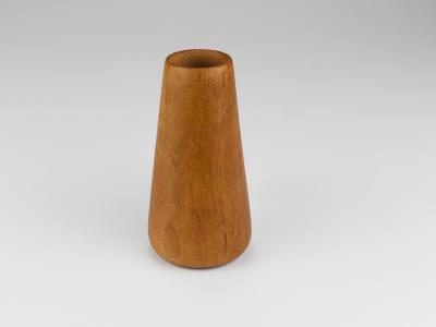 Carl Aub ck Carl Aub ck Straw Holder Corkscrew Walnut Brass Mid Century Austria 1950