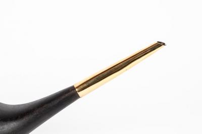 Carl Aub ck Carl Aubo ck 3632 Watering Can in Patinated Brass and Cane