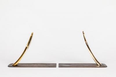 Carl Aub ck Carl Aubo ck Model 1928 Hands Brass Bookends