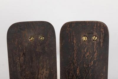 Carl Aub ck Carl Aubo ck Model 1928 Hands Brass Bookends