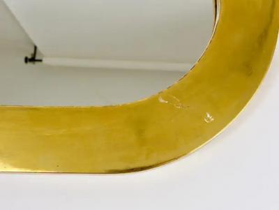 Carl Aub ck Carl Aubock Gold Plated Midcentury Wall Mirror Austria 1960s