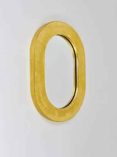 Carl Aub ck Carl Aubock Gold Plated Midcentury Wall Mirror Austria 1960s