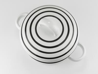 Carl Aub ck Carl Aubock III Enameled CULINAR Pot With Lid Ostovics Vienna Austria 1970s