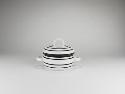 Carl Aub ck Carl Aubock III Enameled CULINAR Pot With Lid Ostovics Vienna Austria 1970s