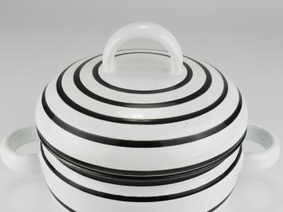 Carl Aub ck Carl Aubock III Enameled CULINAR Pot With Lid Ostovics Vienna Austria 1970s