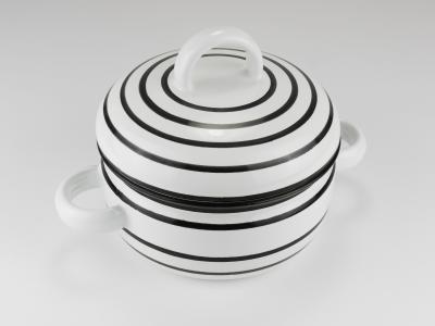 Carl Aub ck Carl Aubock III Enameled CULINAR Pot With Lid Ostovics Vienna Austria 1970s