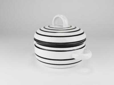 Carl Aub ck Carl Aubock III Enameled CULINAR Pot With Lid Ostovics Vienna Austria 1970s