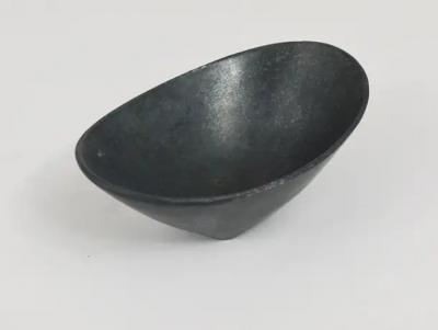 Carl Aub ck Carl Aubock Midcentury Black Cast Iron Bowl or Ashtray Austria 1950s
