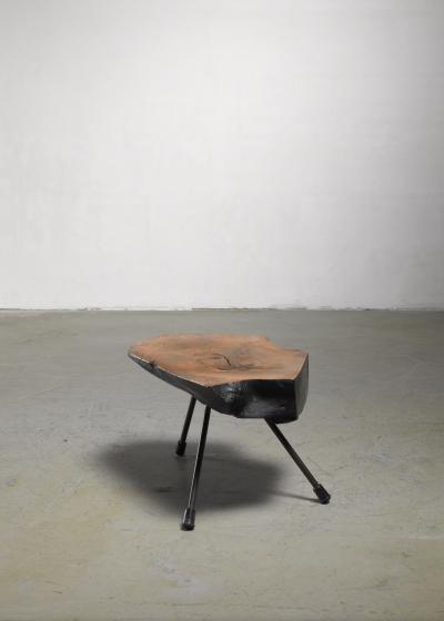 Carl Aub ck Carl Aubock burl wood tree trunk coffee table