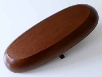 Carl Aub ck Exceptional Mid Century Modern Teak Nut Bowl by Carl Aub ck Austria 1950s
