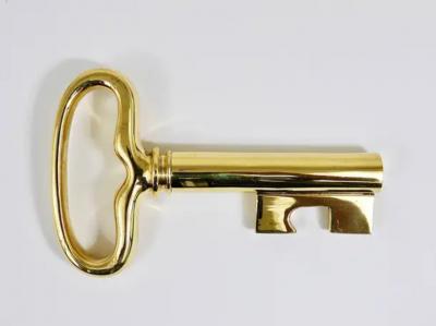 Carl Aub ck Extra Large Carl Aub ck Brass Key Cork Screw Bottle Opener Austria 1950s