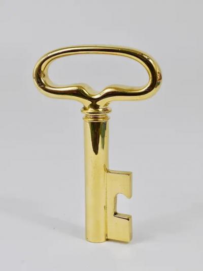 Carl Aub ck Extra Large Carl Aub ck Brass Key Cork Screw Bottle Opener Austria 1950s