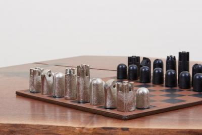Carl Aub ck Modernist Chess Set 5606 by Carl Aub ck