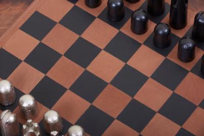 Carl Aub ck Modernist Chess Set 5606 by Carl Aub ck