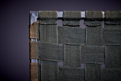 Carl Aub ck Rare Armchair and ottoman with walnut armrests by Carl Aub ck