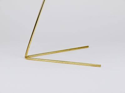 Carl Aub ck Rare Carl Aub ck Brass Standing Floor Ashtray Smoking Stand Austria 1950s