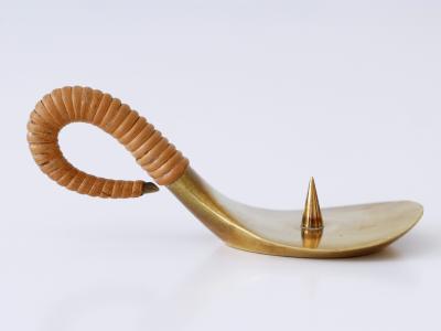 Carl Aub ck Rare Mid Century Modern Candlestick No 3433 by Carl Aub ck Austria 1937