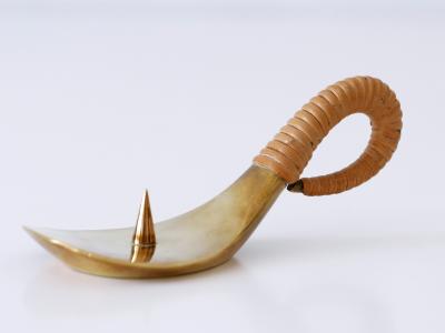 Carl Aub ck Rare Mid Century Modern Candlestick No 3433 by Carl Aub ck Austria 1937