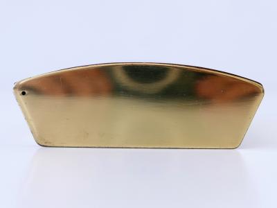 Carl Aub ck Rare Mid Century Modern Teak Cork Brass Box by Carl Aub ck Austria 1950s