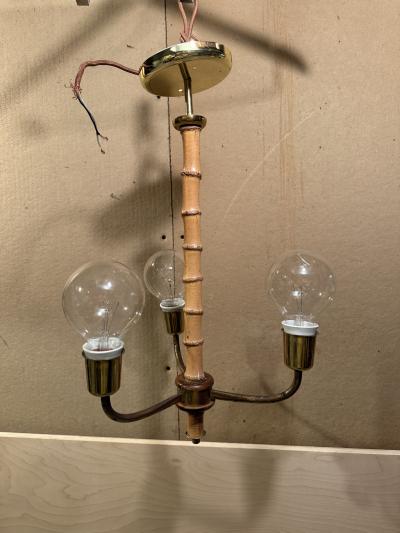 Carl Aub ck Rare vintage Carl Aubock chandelier