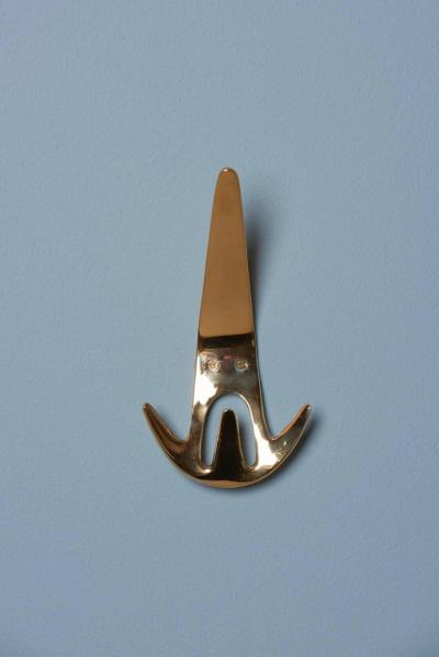 Carl Aub ck Set of Five 4903 Wall Hooks by Carl Aub ck