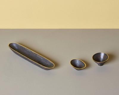 Carl Aub ck Set of Three Bowls by Carl Aub ck