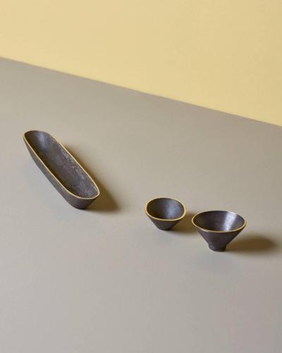 Carl Aub ck Set of Three Bowls by Carl Aub ck