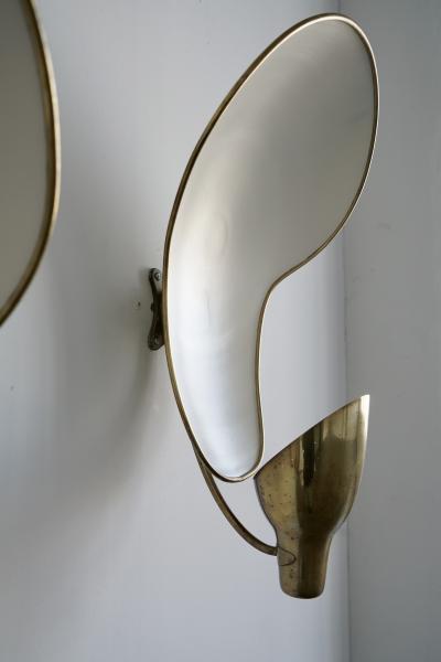 Carl Axel Acking A pair of large wall lights by Carl Axel Acking