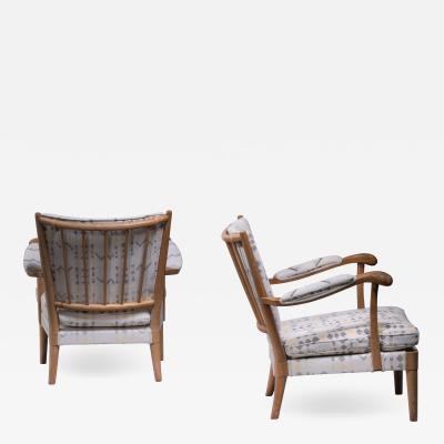 Carl Axel Acking Carl Axel Acking pair of armchairs 1930s