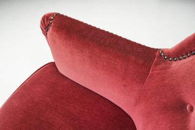 Carl Cederholm Carl Cederholm Sofa for Firma Stil Form Stockholm Sweden 1940s