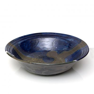 Carl Cunningham Cole BRITISH POTTER CARL CUNNINGHAM COLE MONUMENTAL CERAMIC BOWL 
