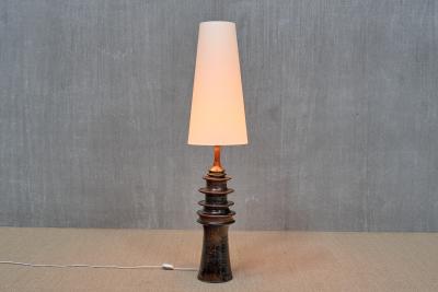 Carl Cunningham Cole Carl Cunningham Cole Ceramic Floor Lamp Algutsboda Sweden 1983