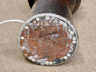 Carl Cunningham Cole Carl Cunningham Cole Ceramic Floor Lamp Algutsboda Sweden 1983