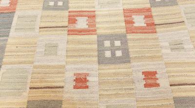 Carl Dagel SWEDISH FLAT WEAVE RUG BY CARL DANGEL