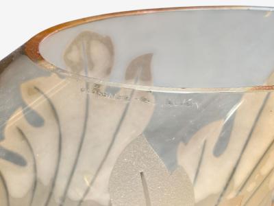 Carl Erik Bod n Chandelier Brass Glass Sweden 1940s