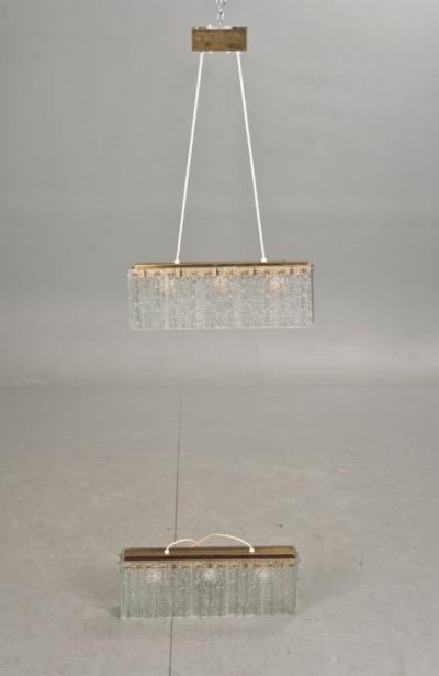 Carl Fagerlund A Chandelier by Carl Fagerlund for Orrefors