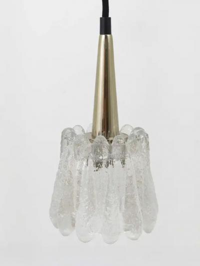 Carl Fagerlund Carl Fagerlund Set of Three Glass Pendant Lights by Orrefors Sweden 1960s