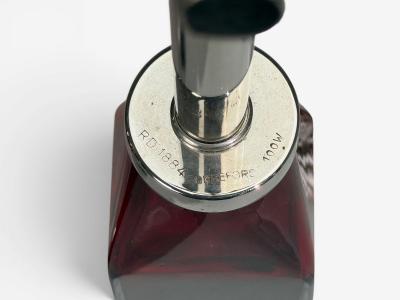 Carl Fagerlund Carl Fagerlund Table Lamps Red Glass Sweden 1950s