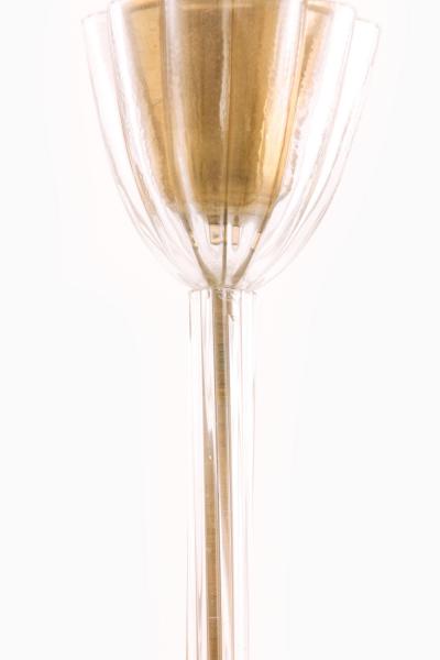 Carl Fagerlund Ceiling Lamp by Carl Fagerlund in Brass Glass 1960s