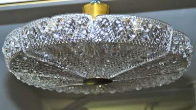 Carl Fagerlund Chandelier by Carl Fagerlund for Orrefors 3 available