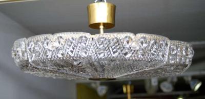 Carl Fagerlund Chandelier by Carl Fagerlund for Orrefors 3 available