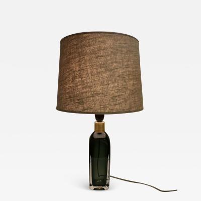 Carl Fagerlund Midcentury Table Lamp by Carl Fagerlund for Orrefors Sweden RD 1406