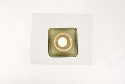 Carl Fagerlund Pair of Carl Fagerlund Pendant Lamps for Orrefors Sweden 1960s